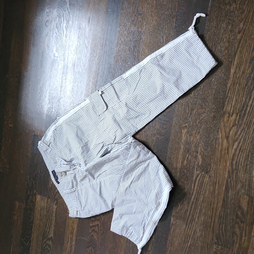 Sanctuary striped cargo pants size 27
